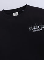 Boys' Black Œculture Stay United” Graphic Sweatshirt
