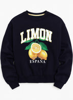 Limon Espaã±A Graphic Sweatshirt “ 100% Cotton Fleece | Puff Print