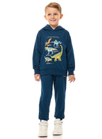 Boys' 2-Piece Hoodie And Jogger Set  (2 -8 Yrs) Navy