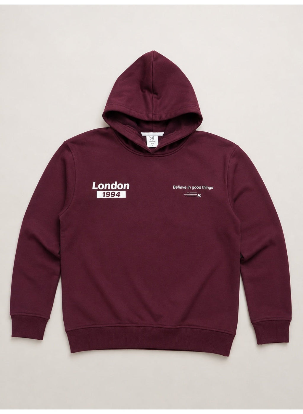 "London" Front and Back Graphic Sweatshirt Hoodie