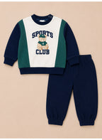 Boys 2-Piece Graphic Sweatshirt & Cargo Jogger Pants Set