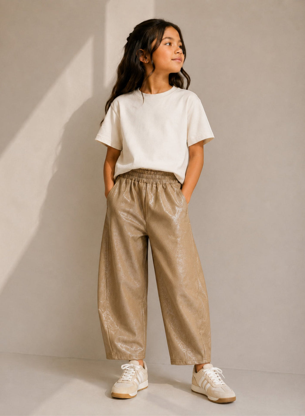 Girls Barrel Pants