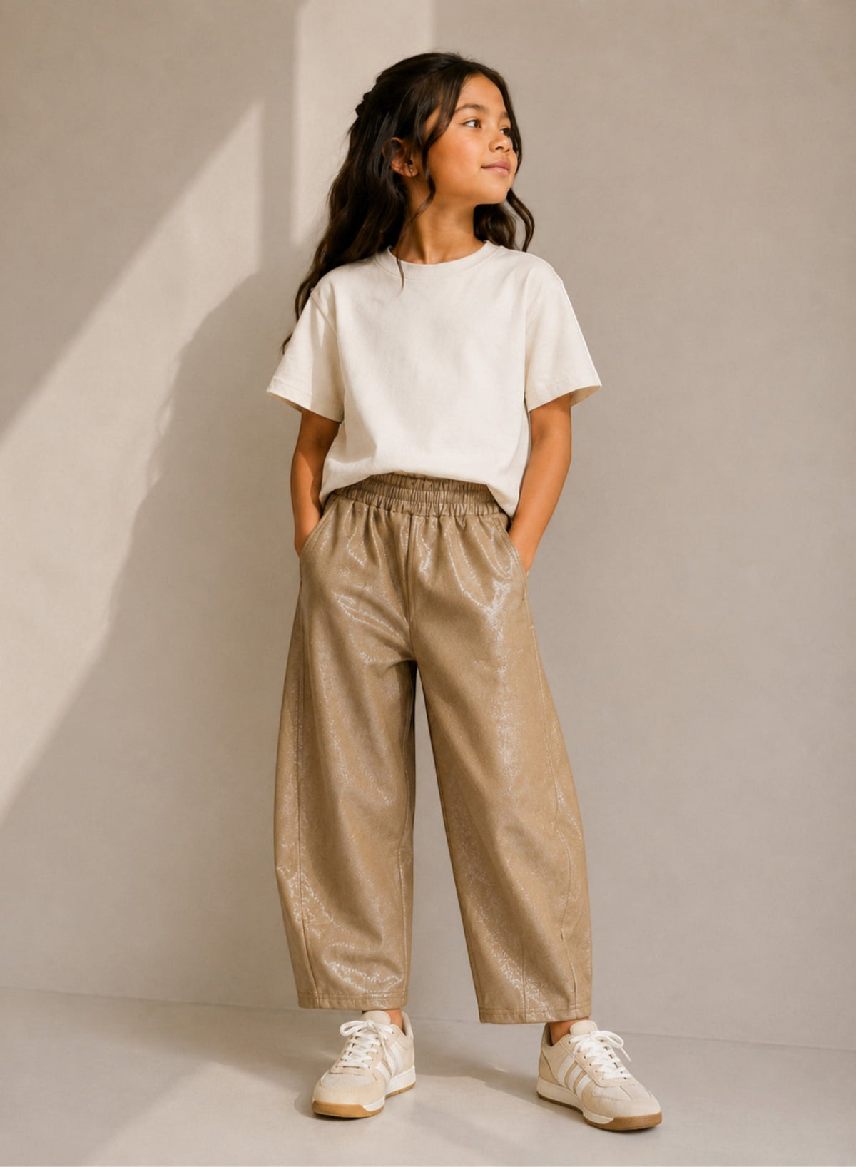 Girls Barrel Pants