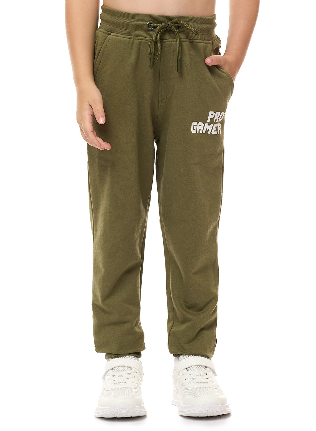 Boys' 2-Piece Hoodie And Jogger Set  (2 -8 Yrs) Olive