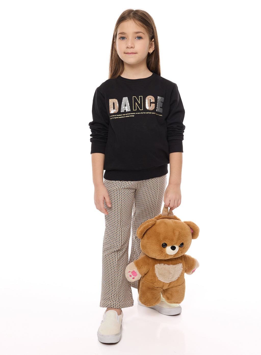 Sequins Embroidered Sweatshirt