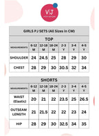 Victor And Jane - Printed T-Shirt And Shorts Pyjama Set