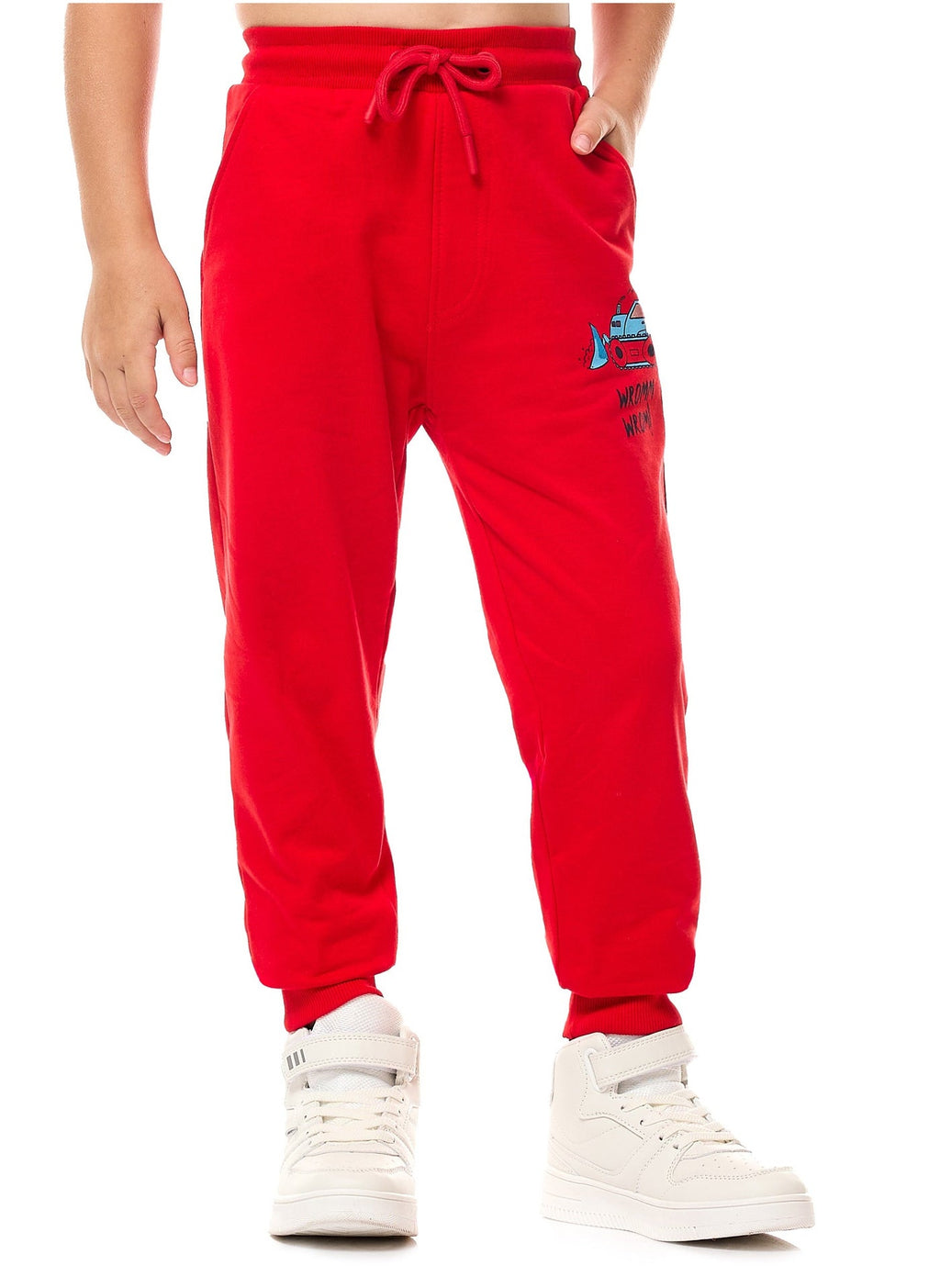Boys 2-Piece Graphic Printed Hoodie And Jogger Set