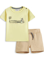 Dirkje Boys Set - Short Sleeve Shirt & Shorts