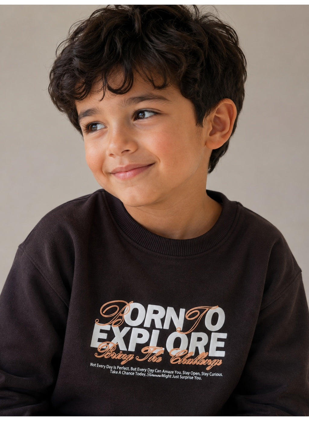 Boys’ Graphic Sweatshirt and Jogger Set