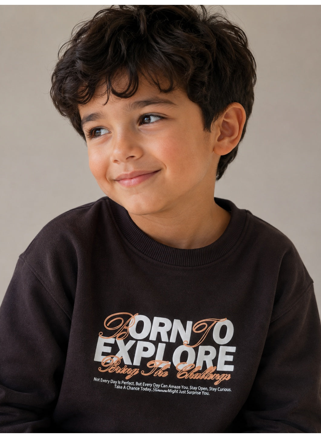 Boys’ Graphic Sweatshirt and Jogger Set