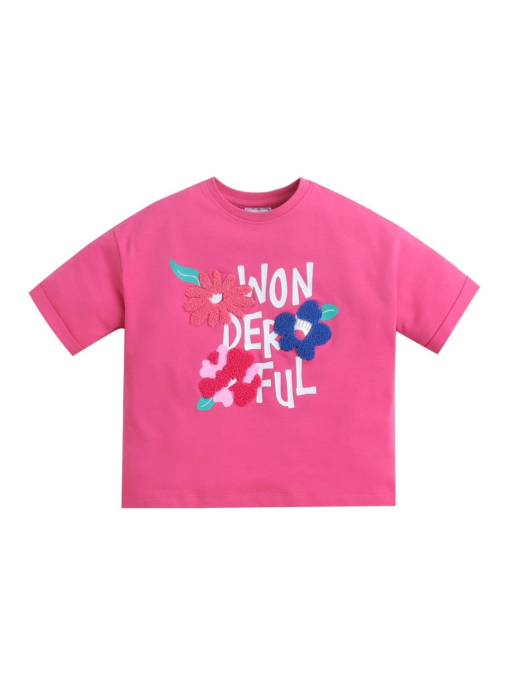 Girls Print T Shirt Set