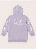 Girls Half Zip Sweatshirt Hoodie and Ribbed legging Set