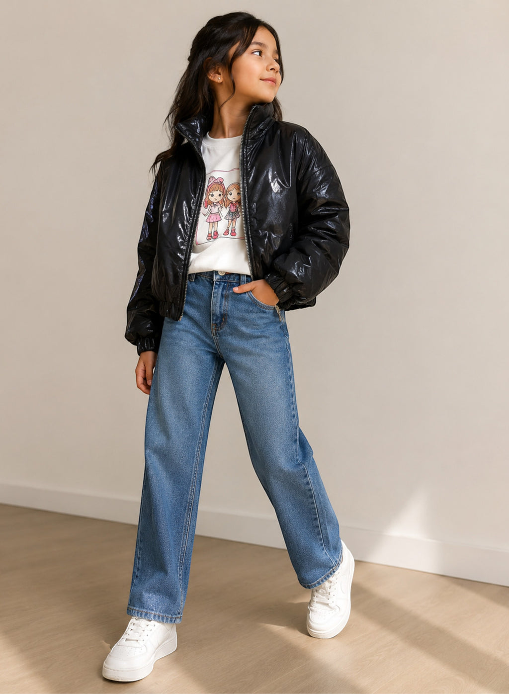 Girls Bomber Jacket