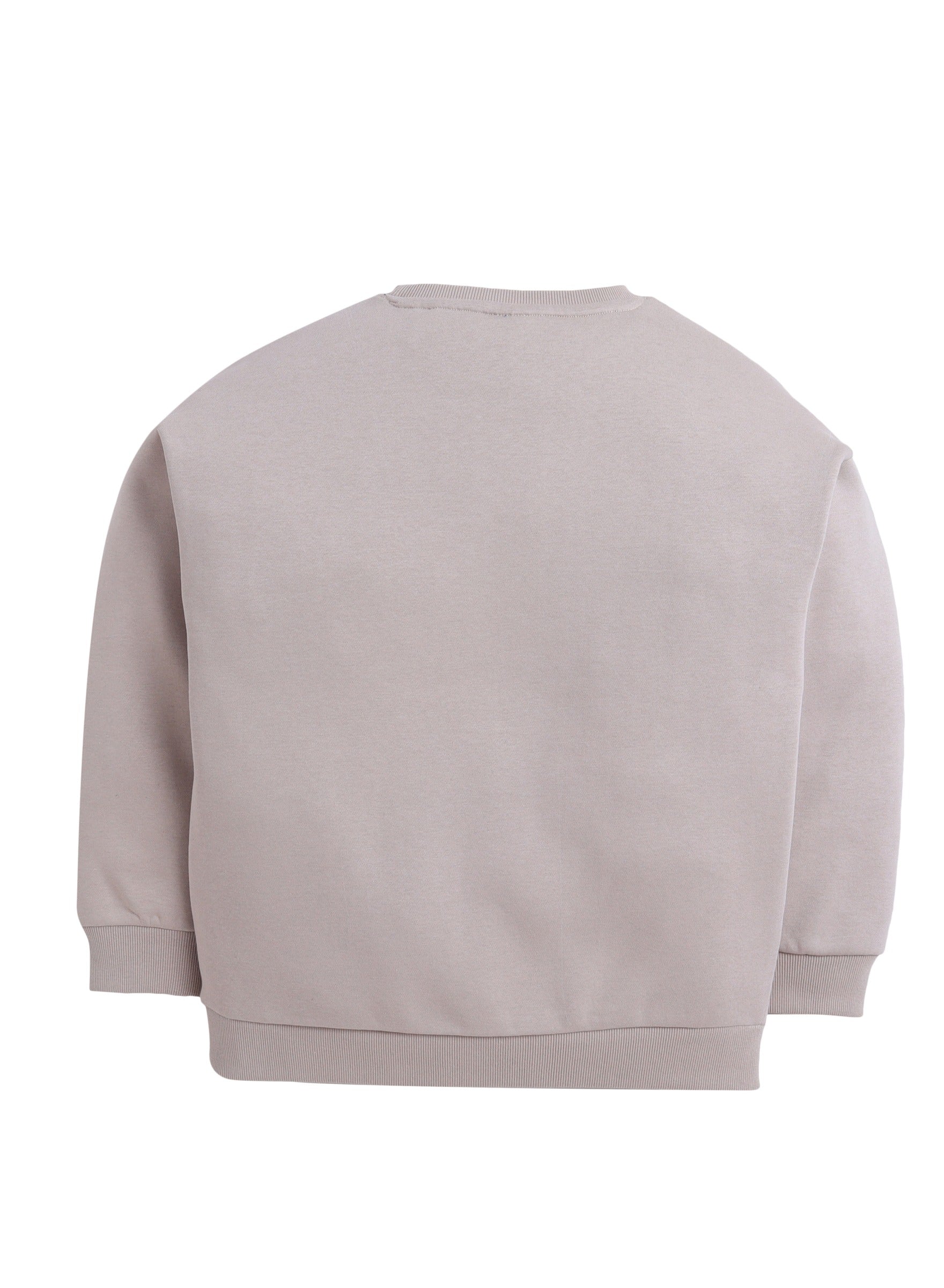 Boys' Beige Œfearless” Graphic Sweatshirt