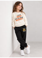 Girls Sweatshirt and Jogger Pants Set