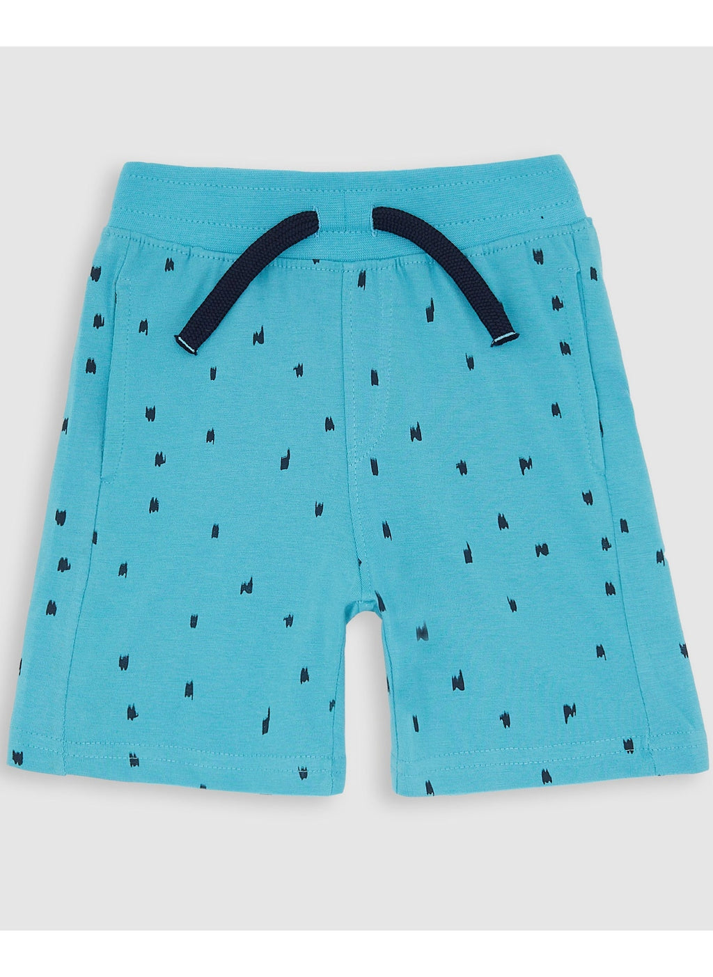 Victor and Jane Cotton All Over Printed Short Sleeve T-Shirt & Shorts/Co-ord Set - Blue