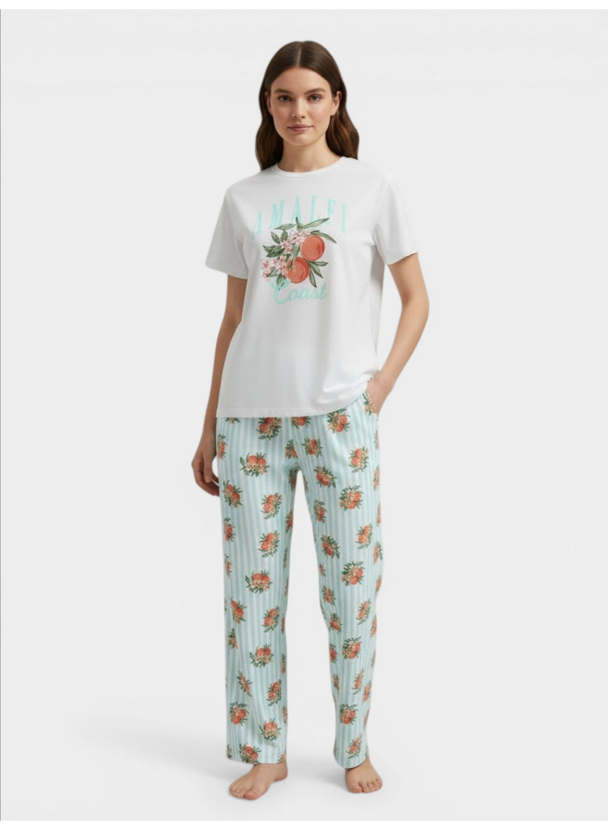 Graphic Pyjama Set