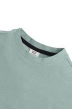 Junior Boys Textured Cotton T-Shirt
