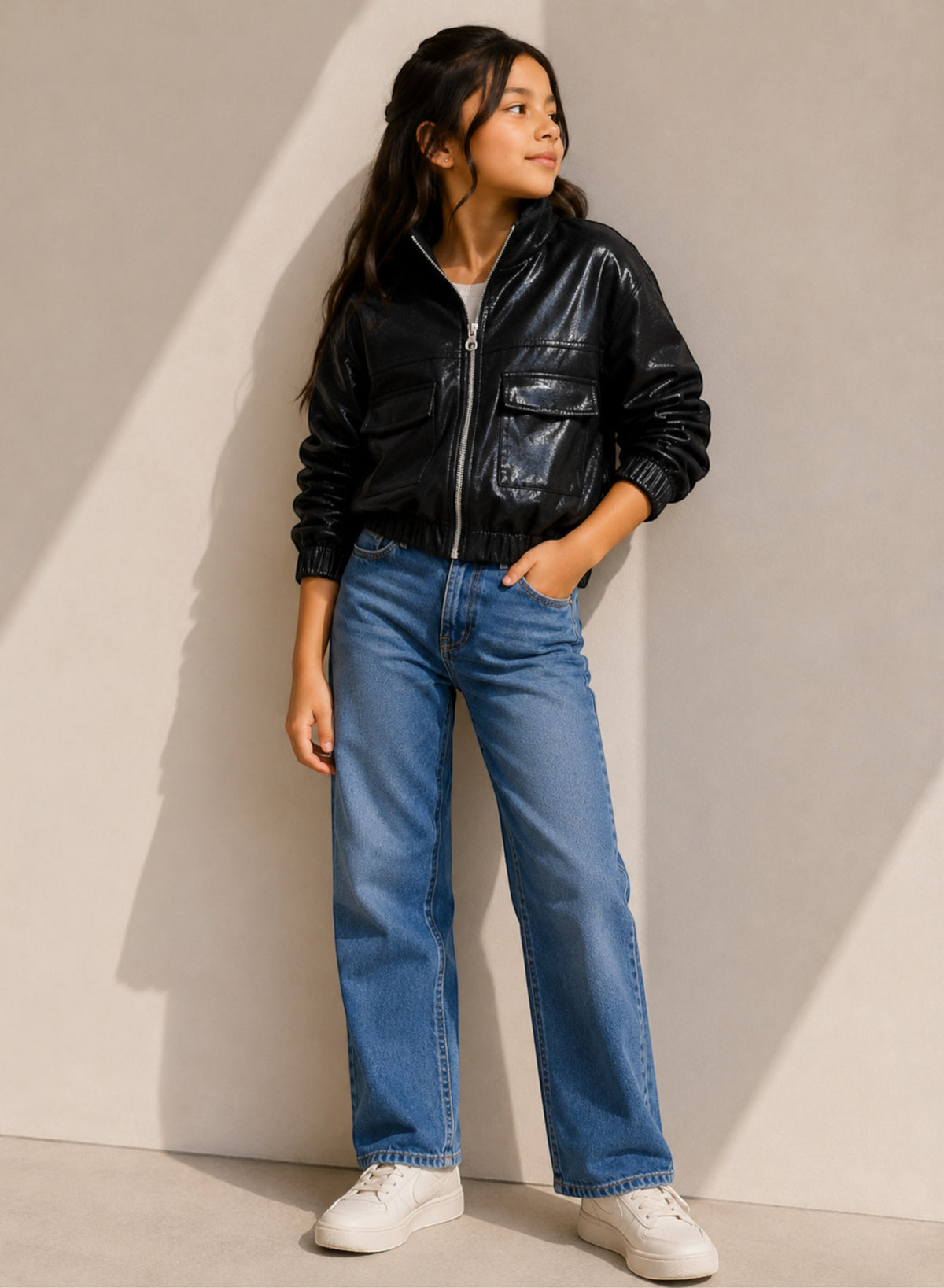 Girls Bomber Jacket