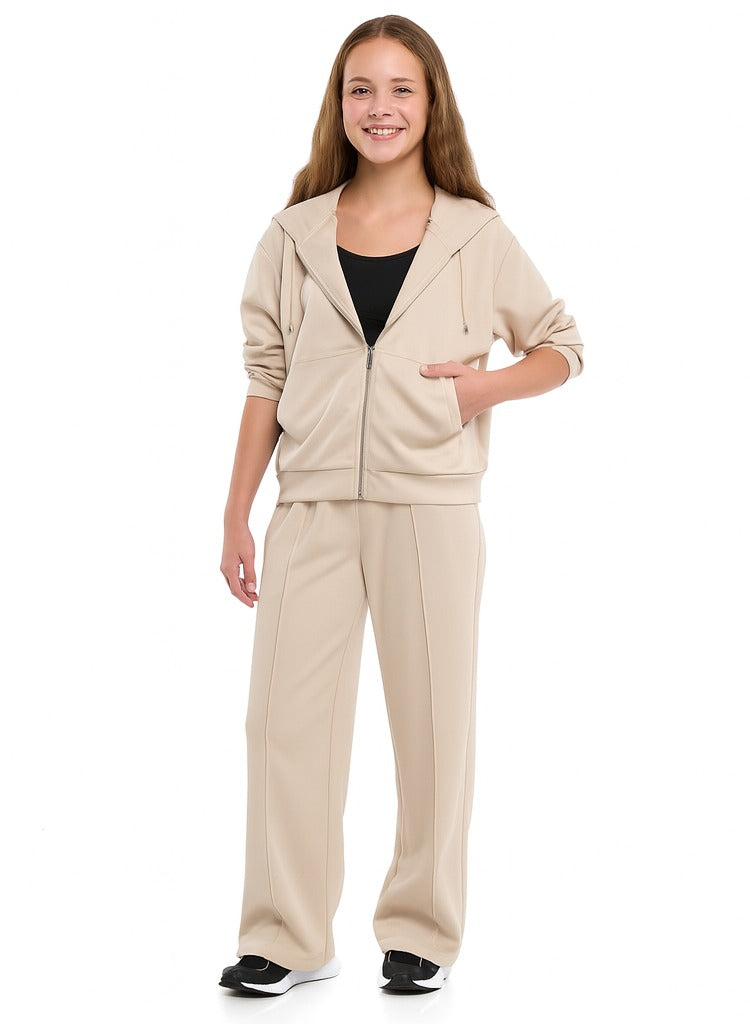 Girls 2Pc Hoodie Trousers Set