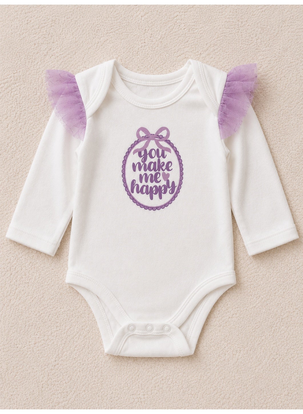 Baby Girls Long Sleeve Bodysuit and Tulle Skirt Leggings Set with Socks and Headband (4-Piece)