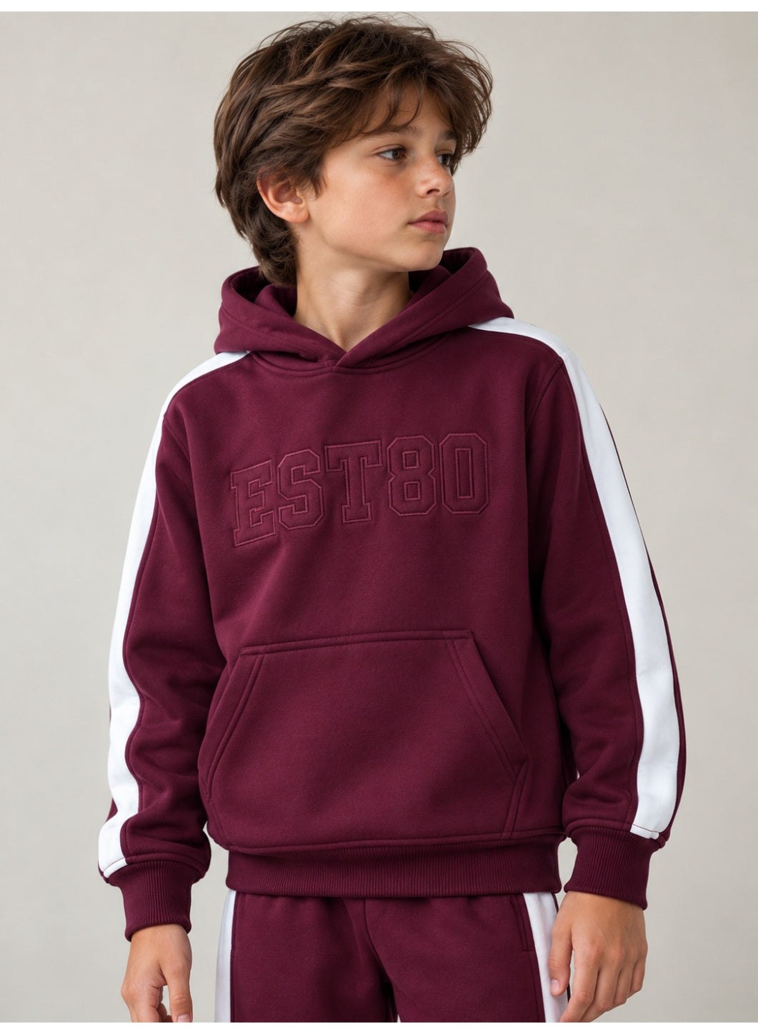 Boys’ Sweatshirt Hoodie and barrel Jogger Pants Set