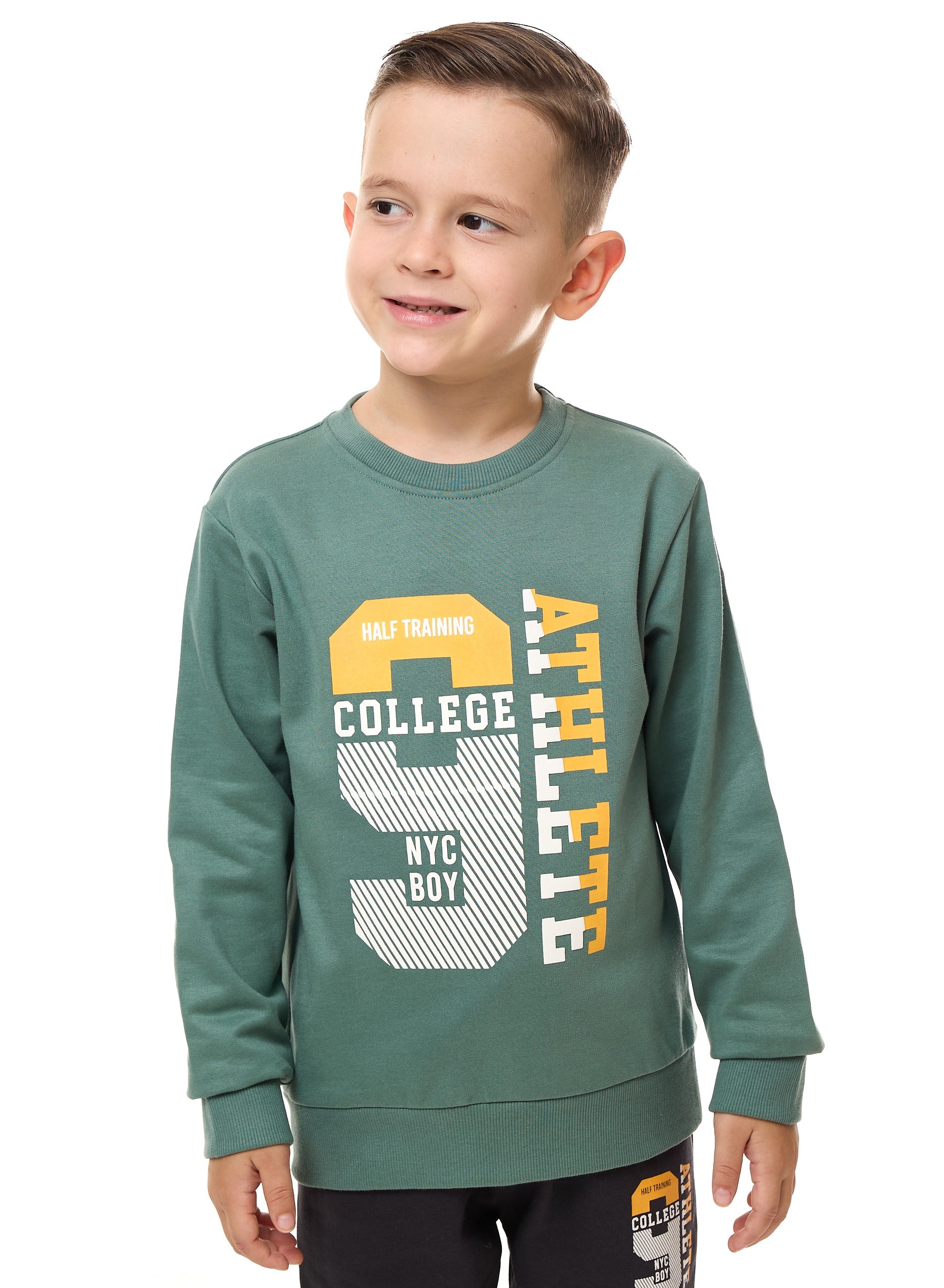 Boys' 2-Piece Sweatshirt And Jogger Set