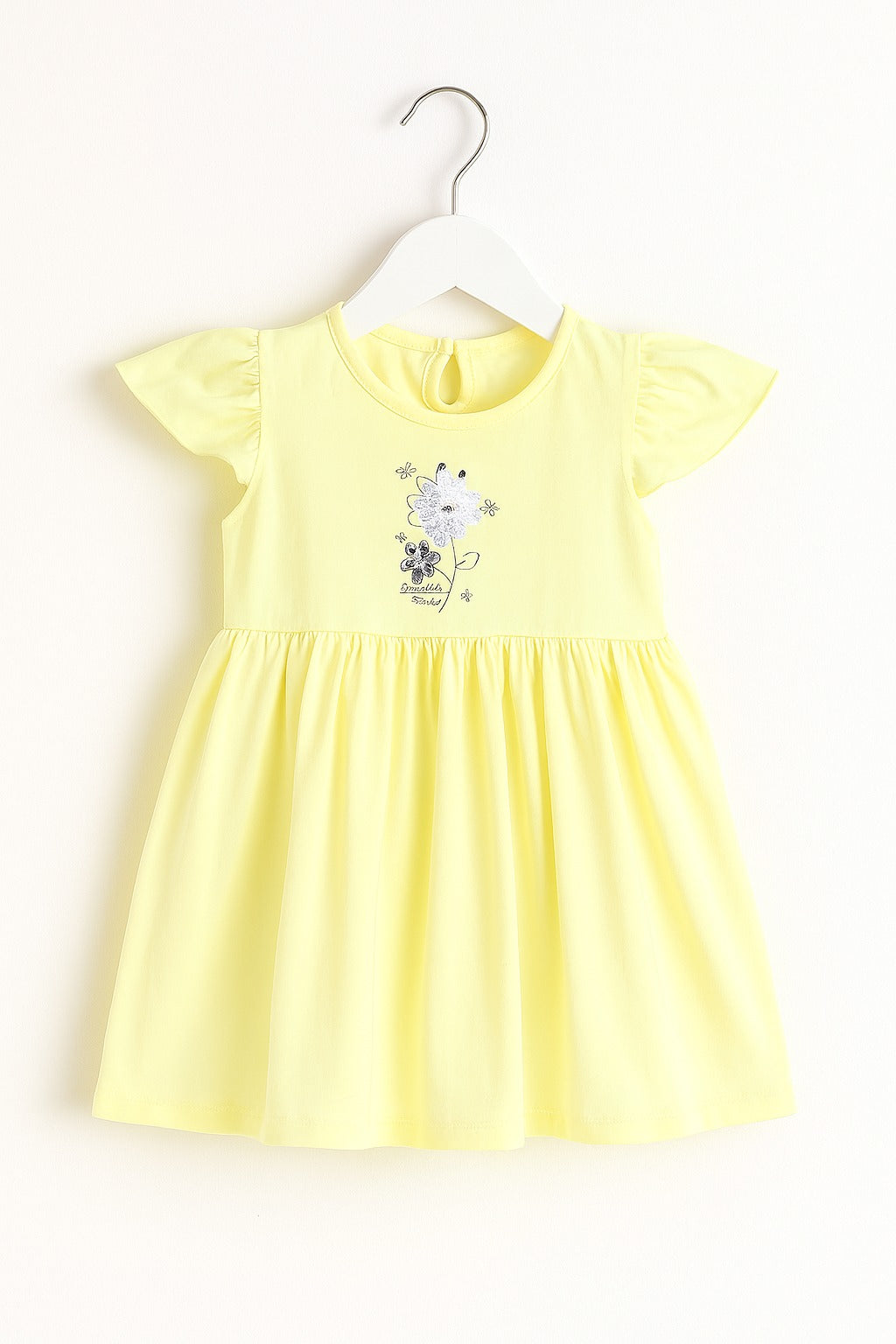 Victor And Jane - All-Over Printed Ruffle Dress (Pack Of 2)