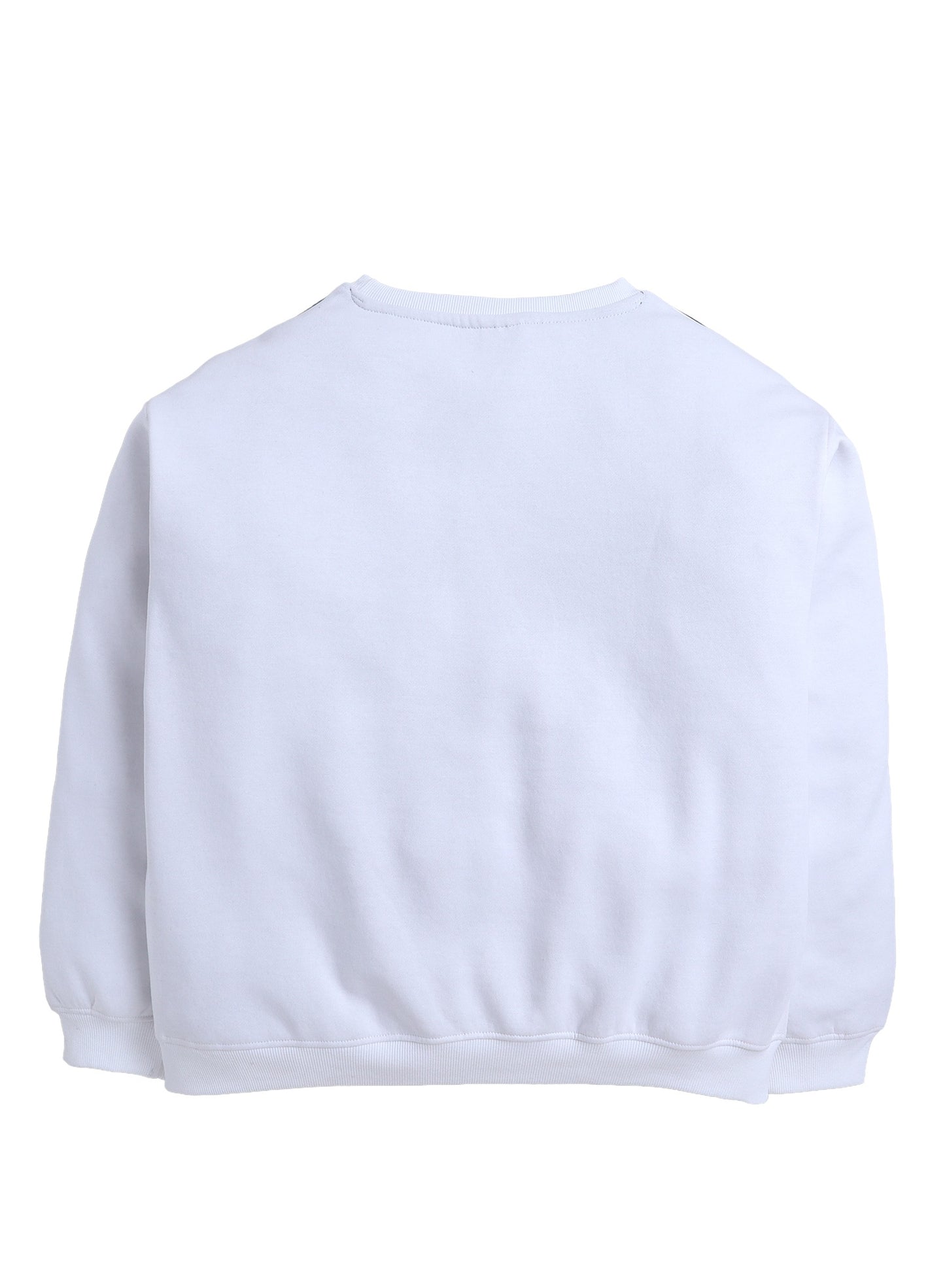 Brooklyn Graphic Sweatshirt – Off White | 100% Cotton Fleece |