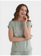 Graphic Pyjama Set