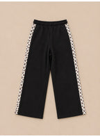 Girls Graphic Sweatshirt and Wide Leg Pants Set
