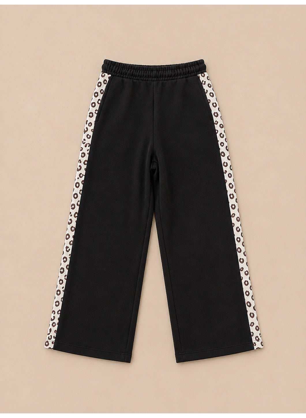 Girls Graphic Sweatshirt and Wide Leg Pants Set