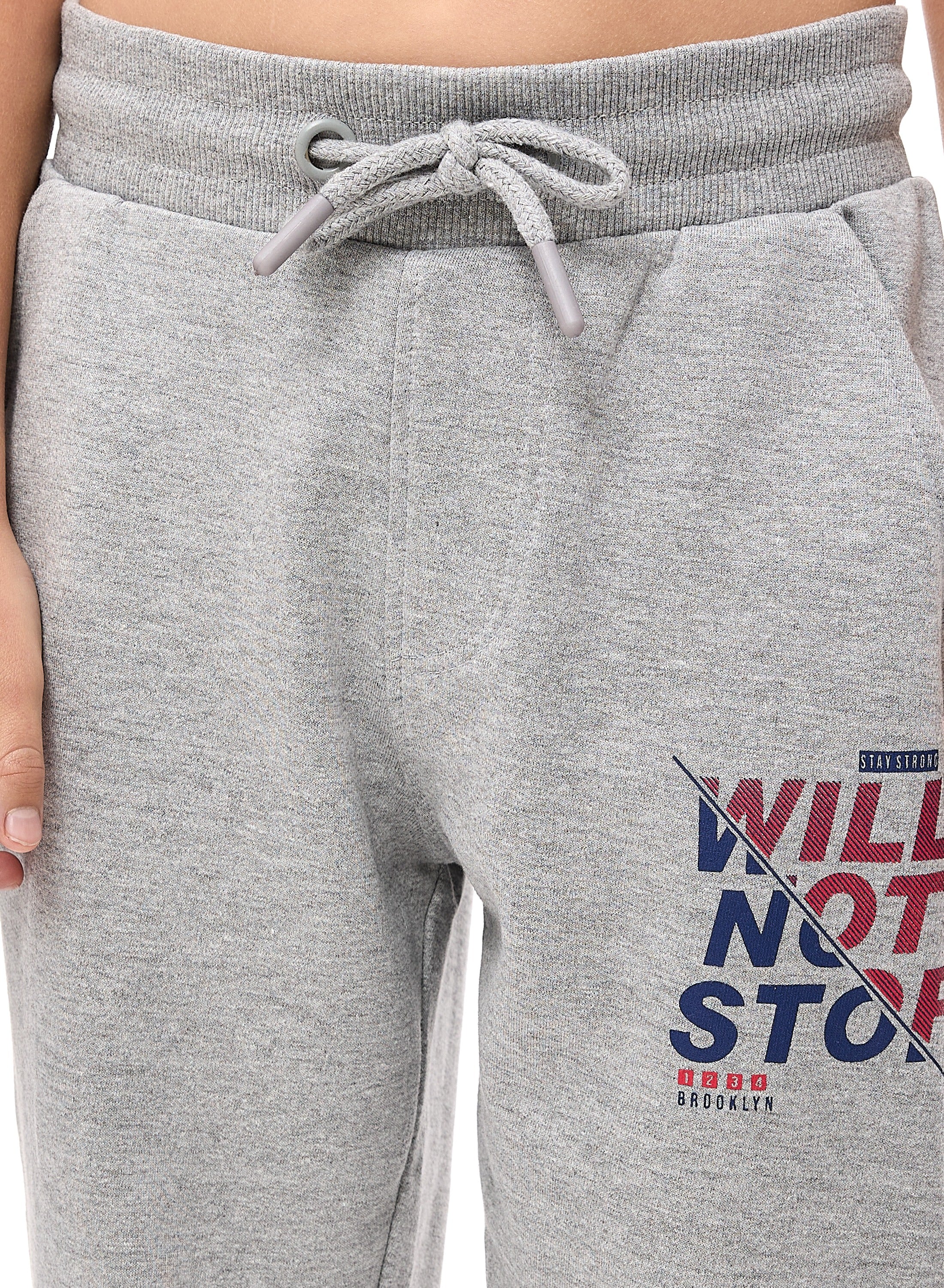 Boys' 2-Piece Sweatshirt And Jogger Set (2 -8 Yrs) Grey