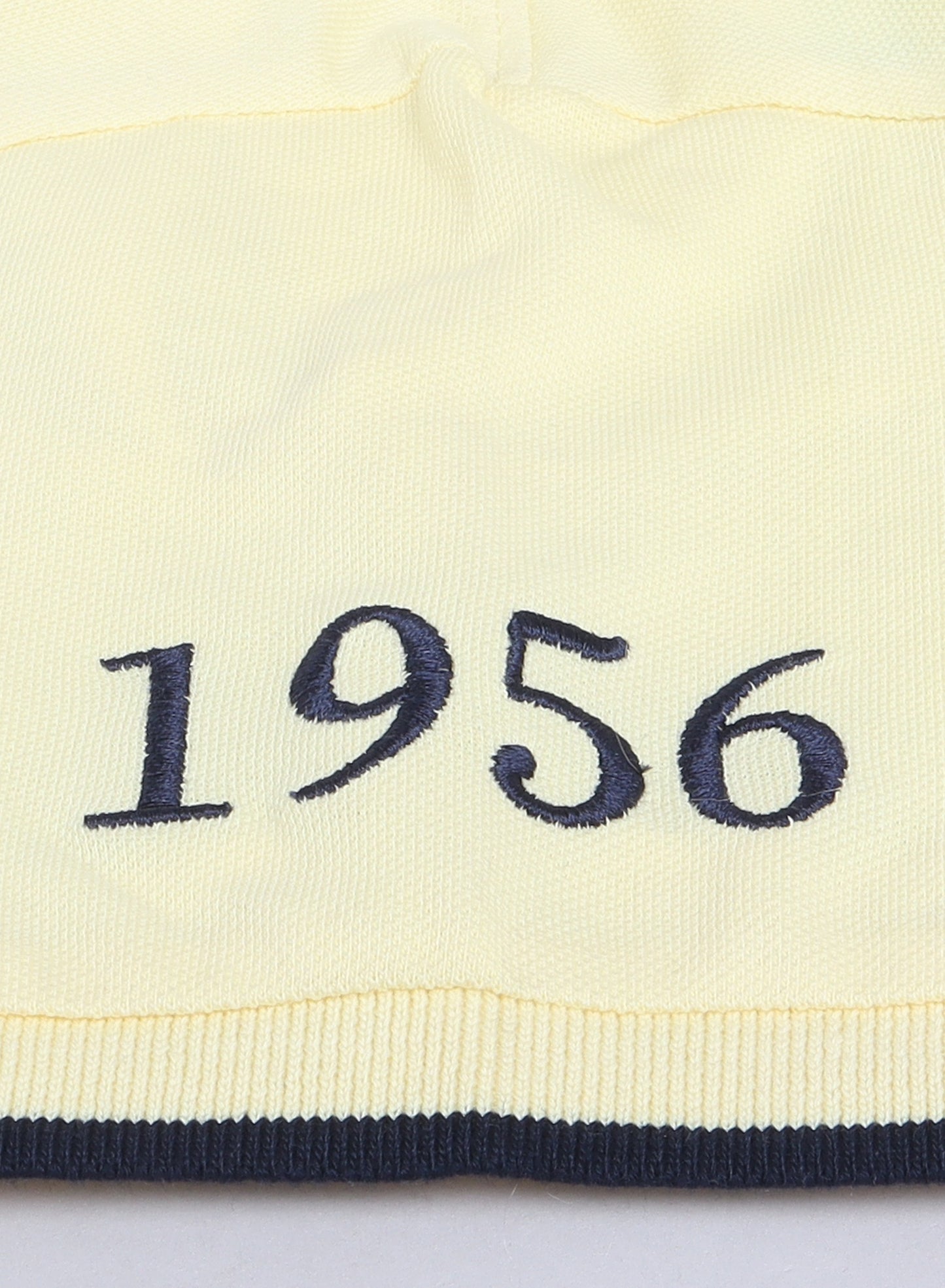 Victor & Jane Boys' Polo T-Shirt – Yellow colour with Embroidered label detail