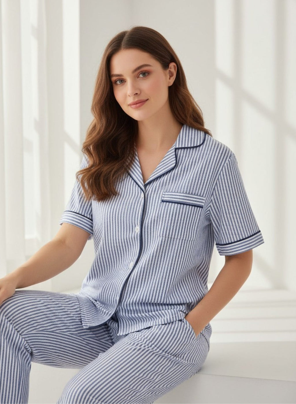 Striped Pyjama Set