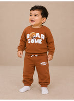 Boys 2-Piece Graphic Sweatshirt & Jogger Pants Set