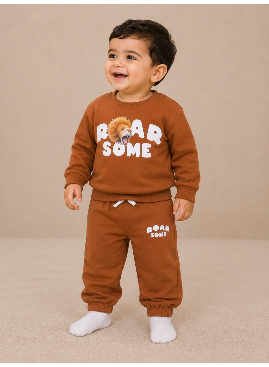 Boys 2-Piece Graphic Sweatshirt & Jogger Pants Set
