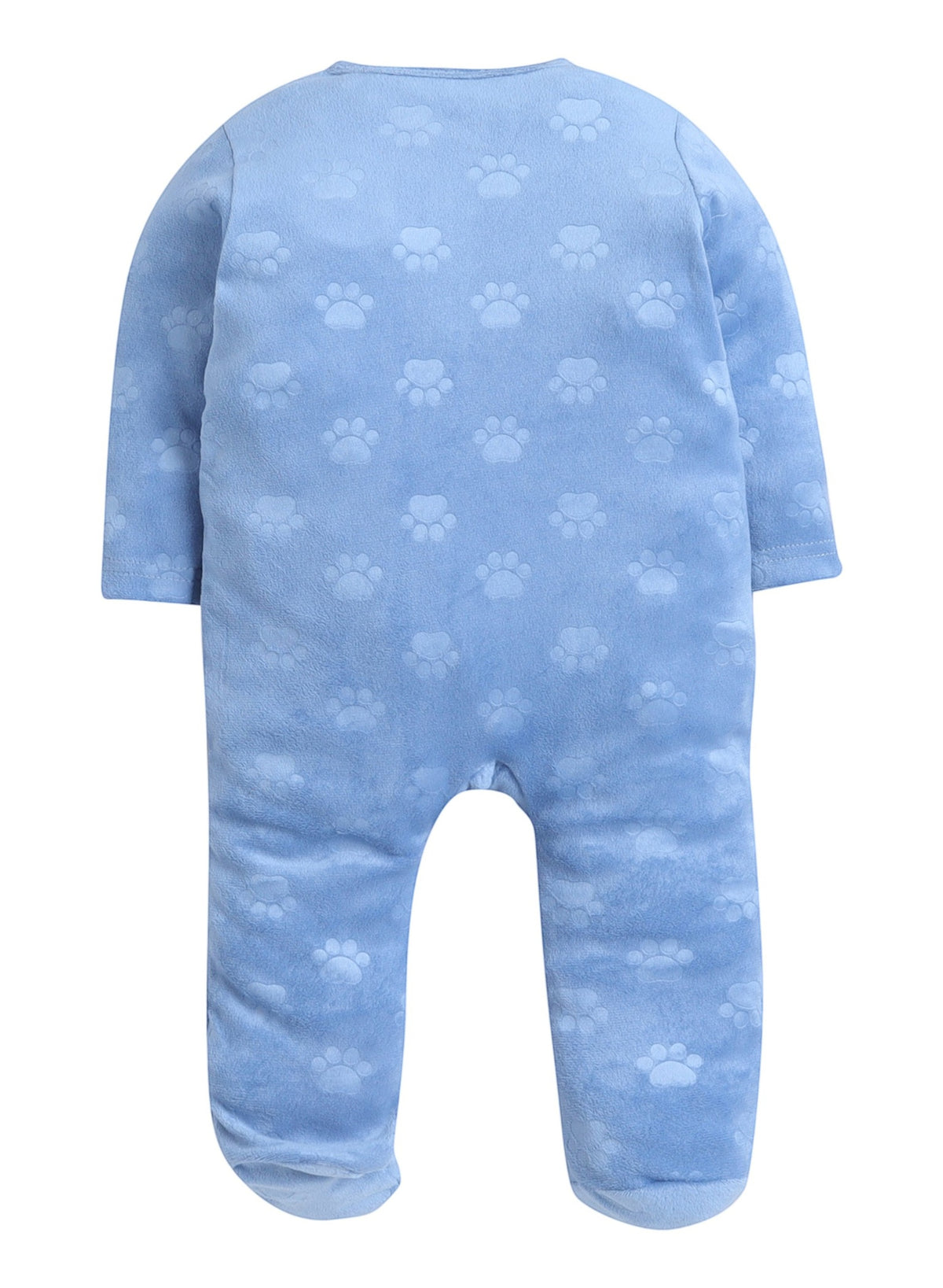 Baby Boys Bear Print Footed Onesie