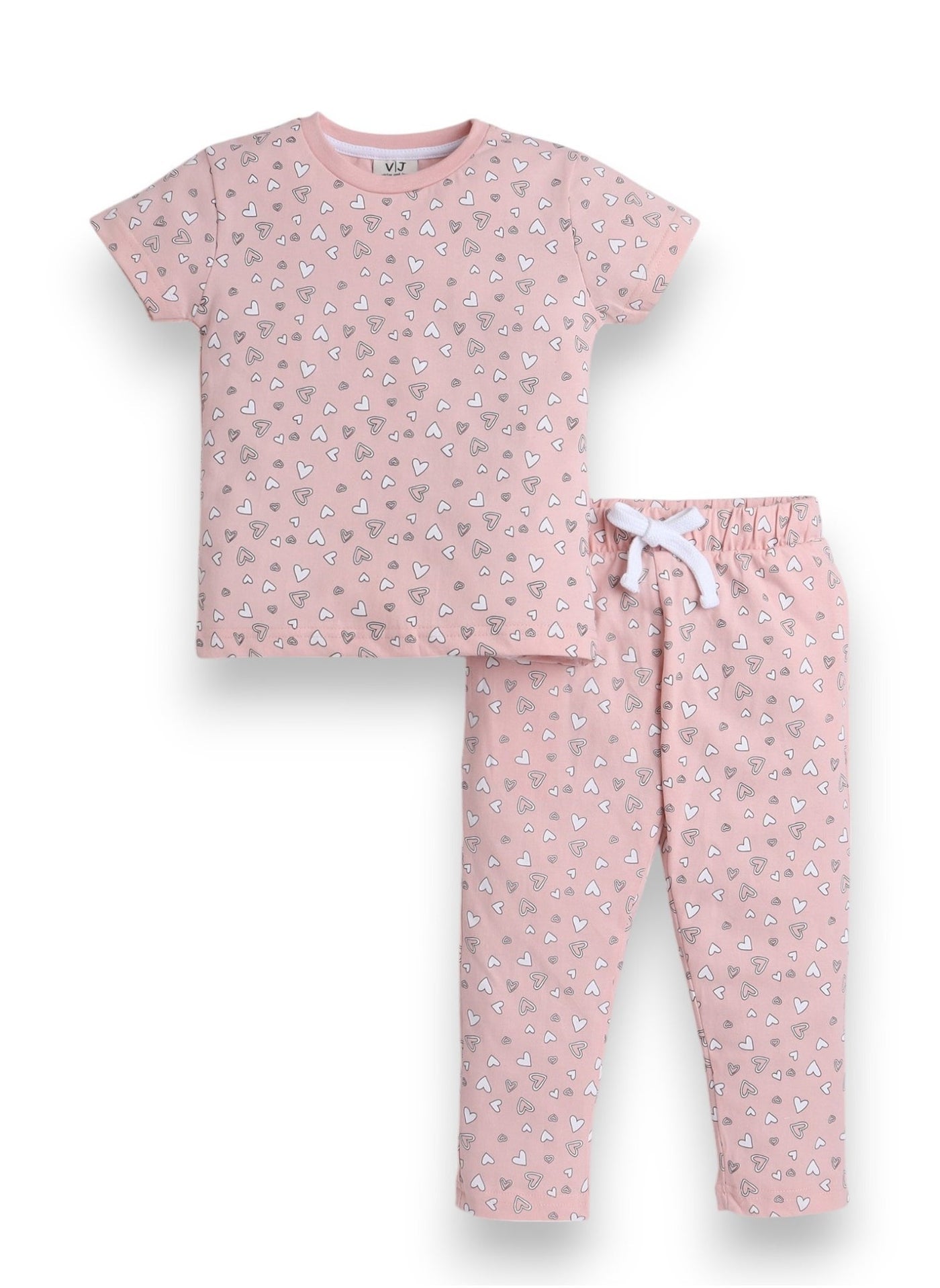 Victor and Jane - All-Over Printed T-shirt and Pyjama Set