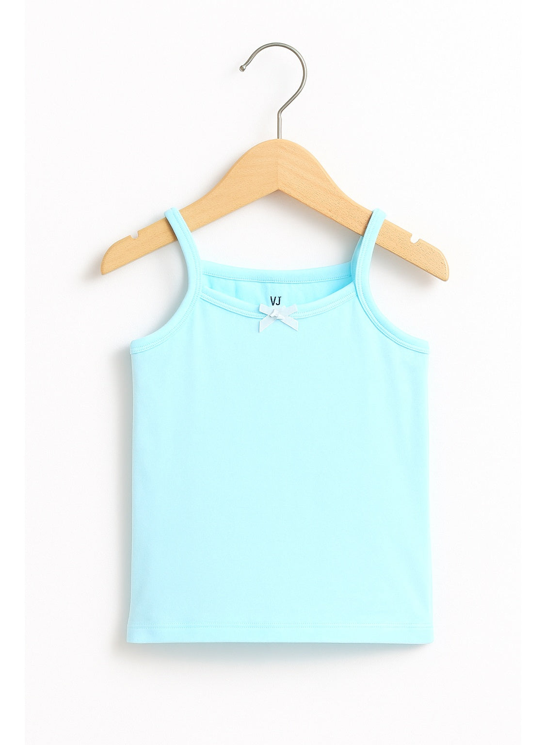 3-Pack Girls' Cotton Camisoles – Pastel Spaghetti Strap Essentials