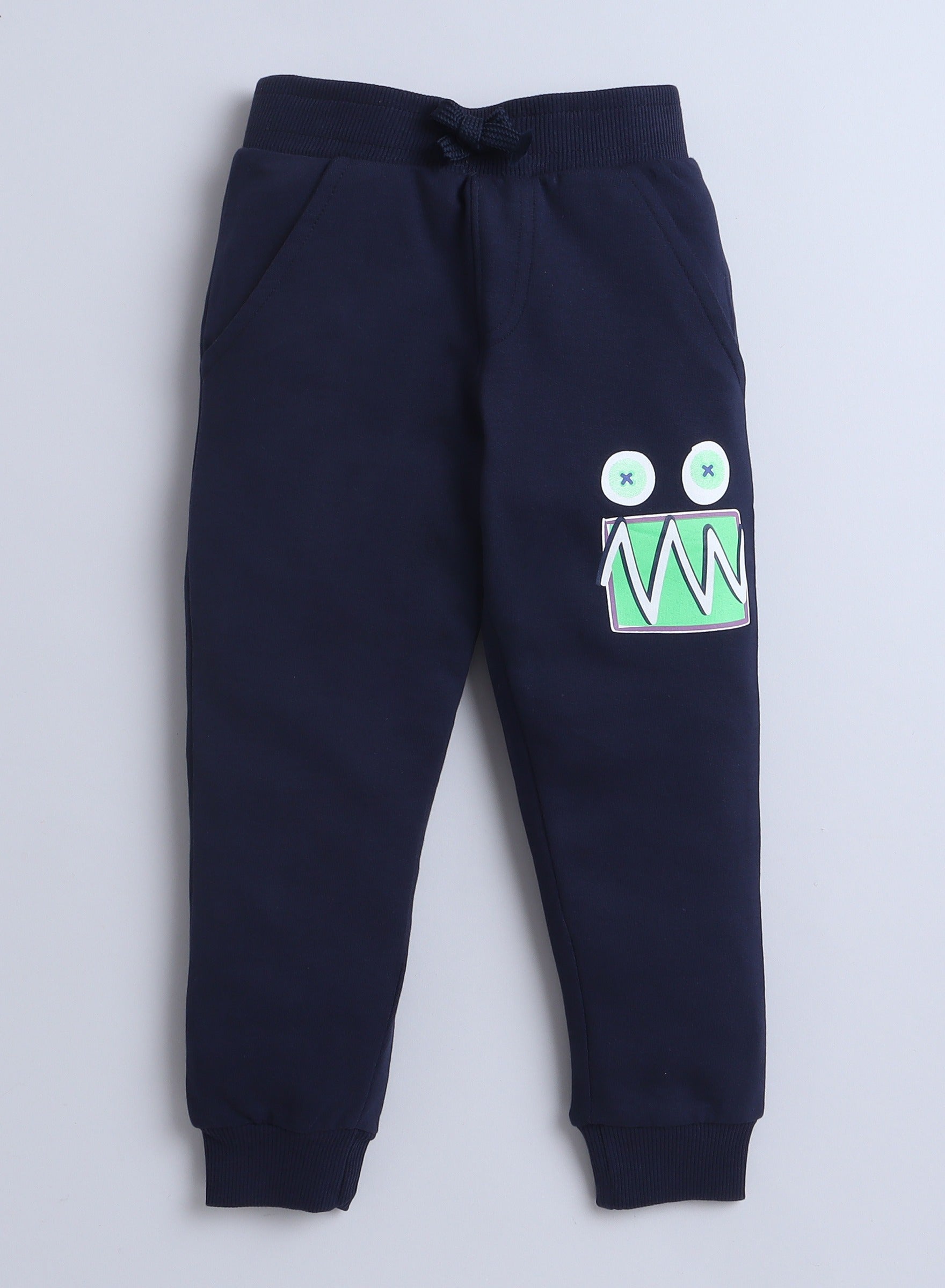Boys' 2-Piece Set- Sweatshirt And  Jogger Set - Blue -Navy