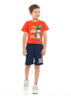Boys 2Pc Print T Shirt