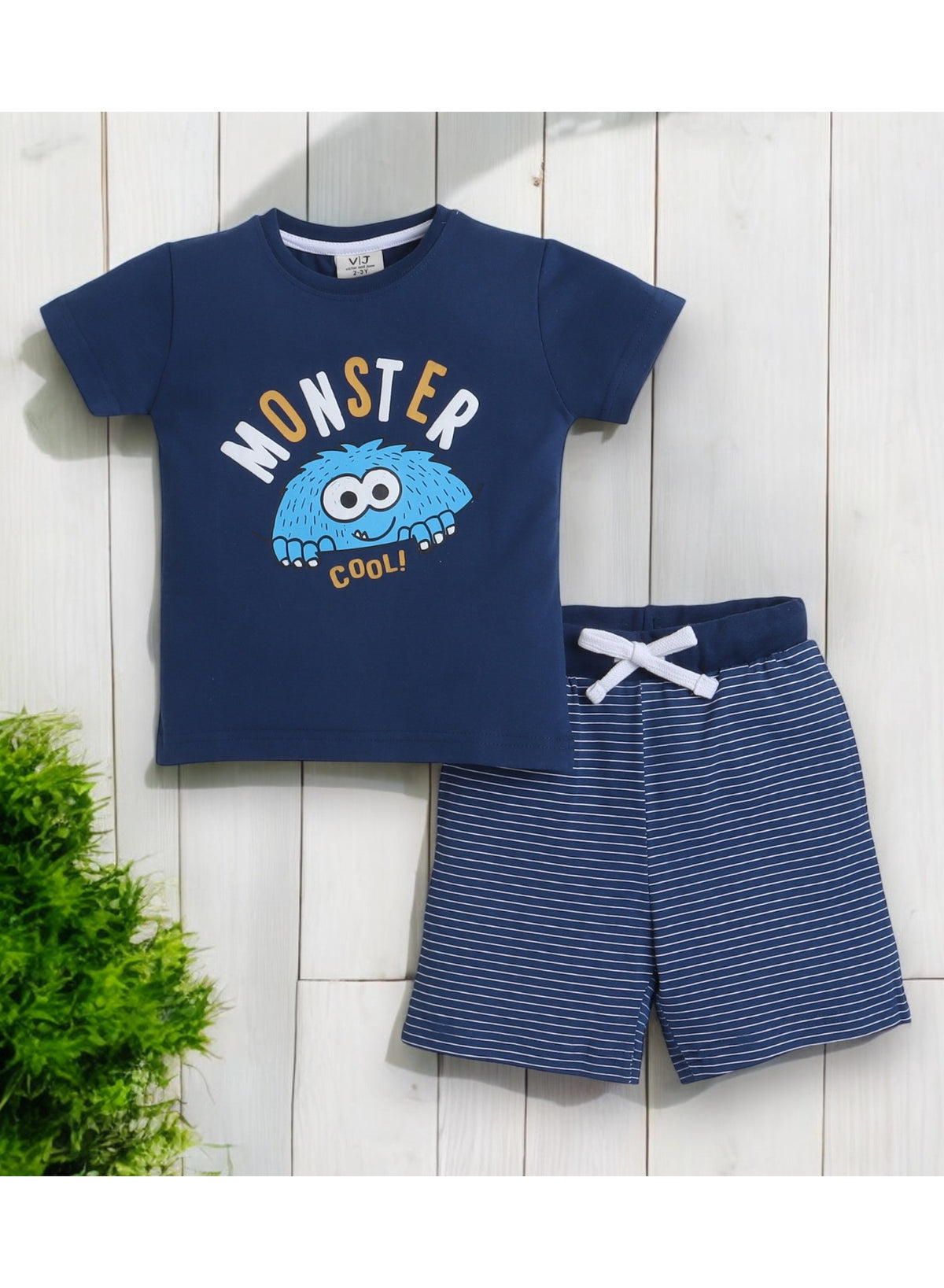 Print T Shirt Pyjama Set