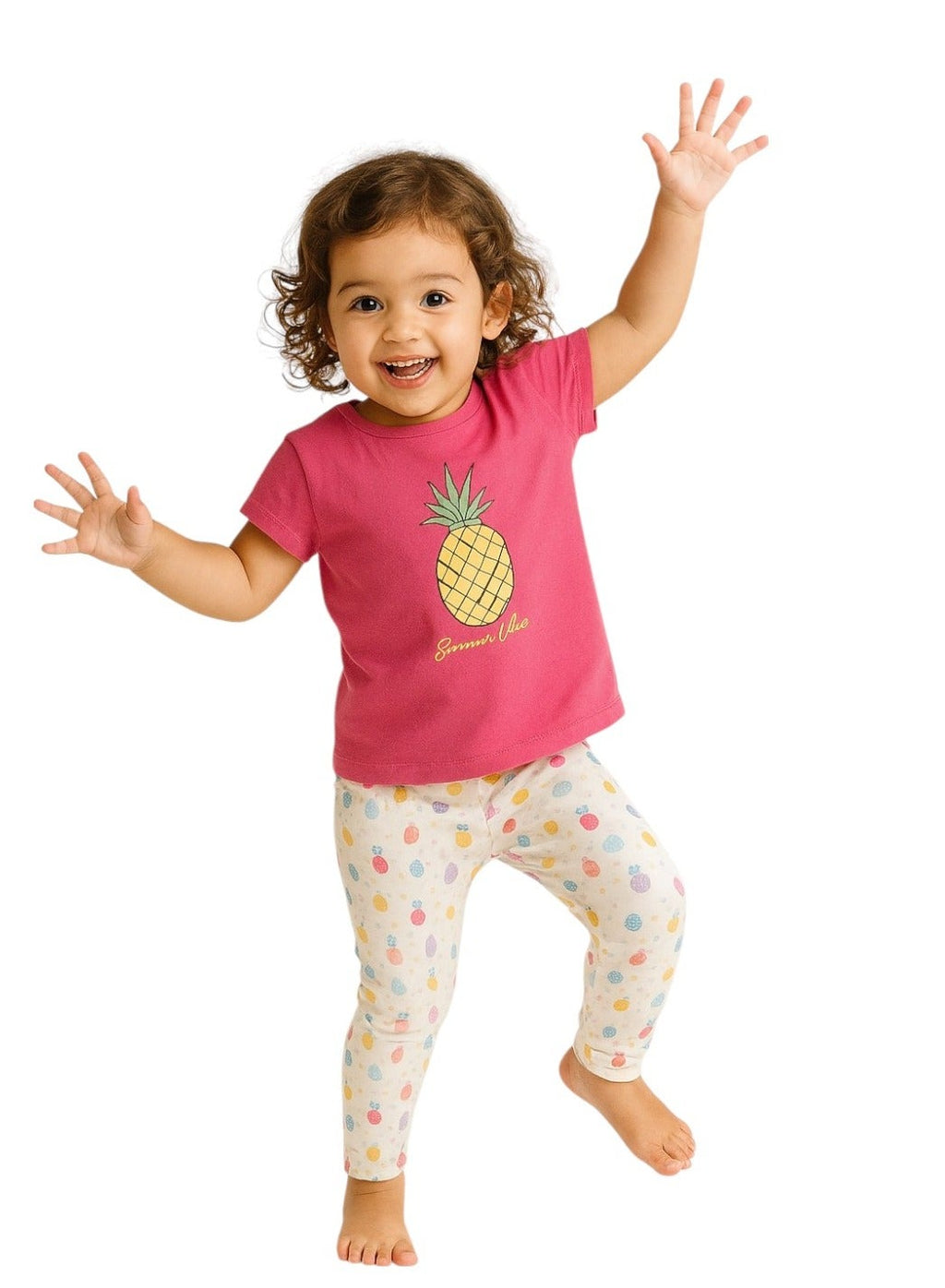 Victor And Jane - Printed T-Shirt And Pyjama Set