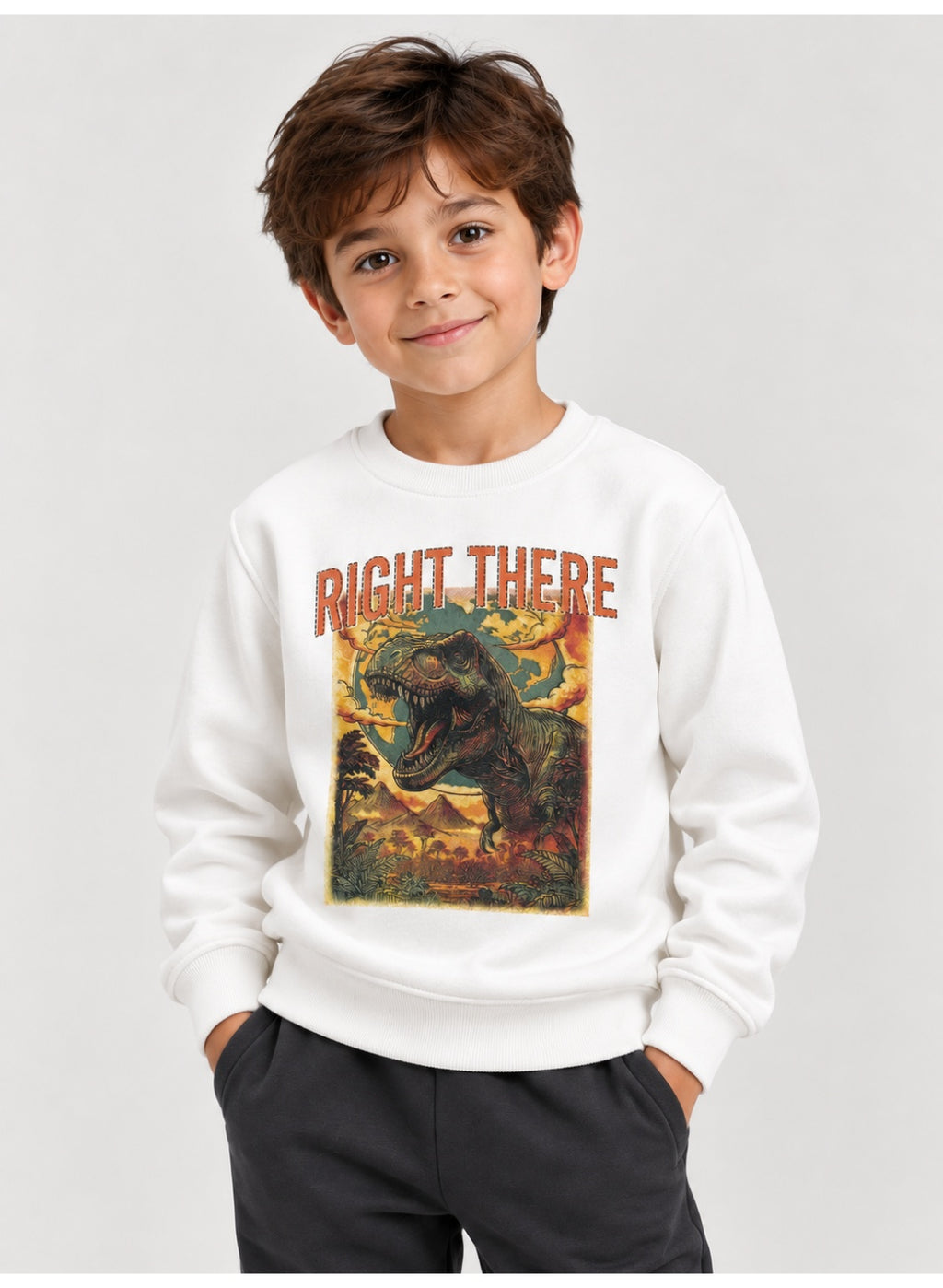 Boys’ Graphic Sweatshirt and Jogger Set