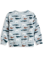 Print Pants Top Set