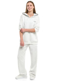 Ladies’ Hoodie & Wide-Leg Pants Set