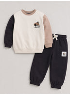 Baby Boys "Wild Adventure" Sweatshirt & Jogger Pants Set