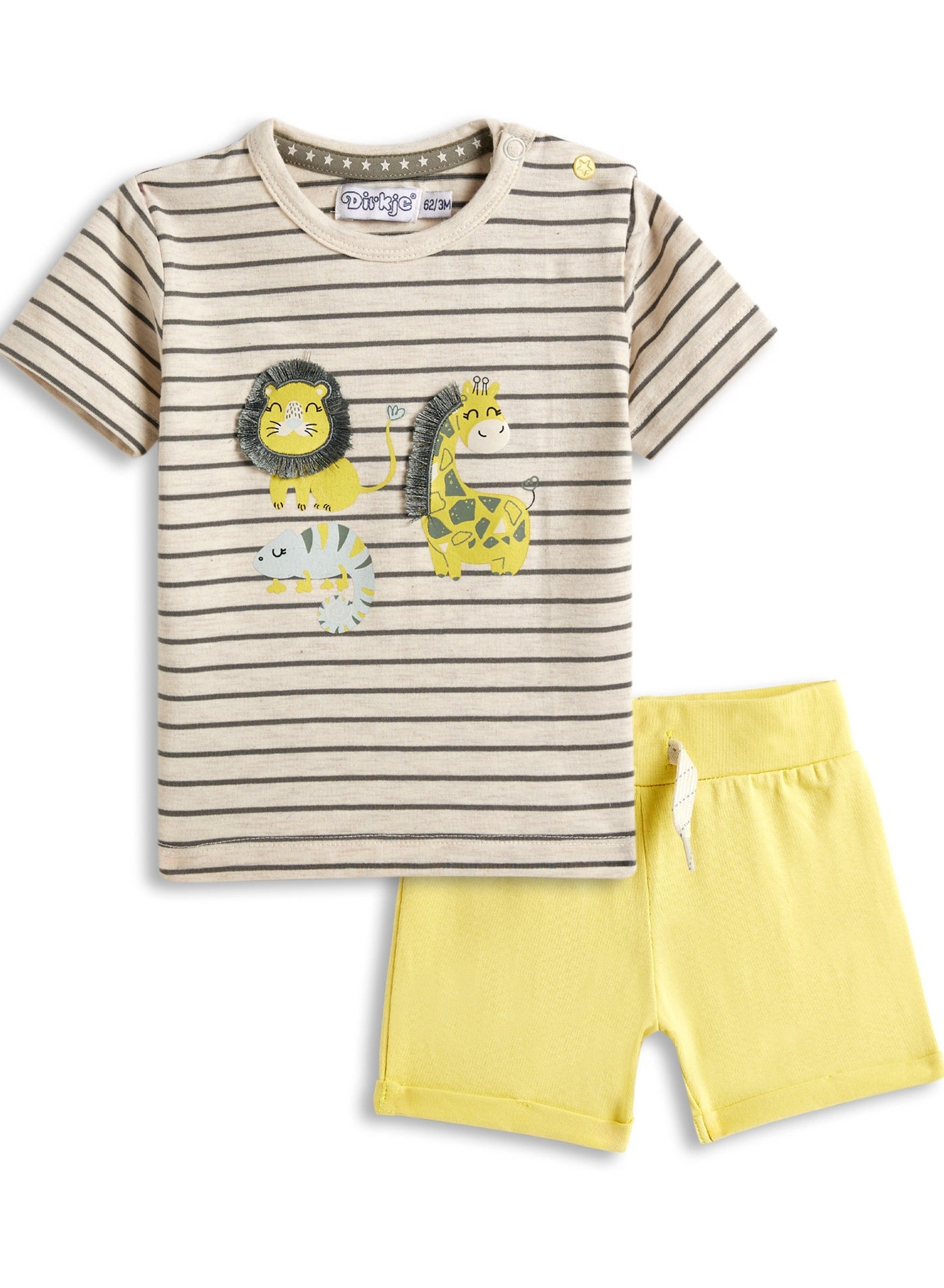 Dirkje Boys Set - Stripes T-shirt & Shorts