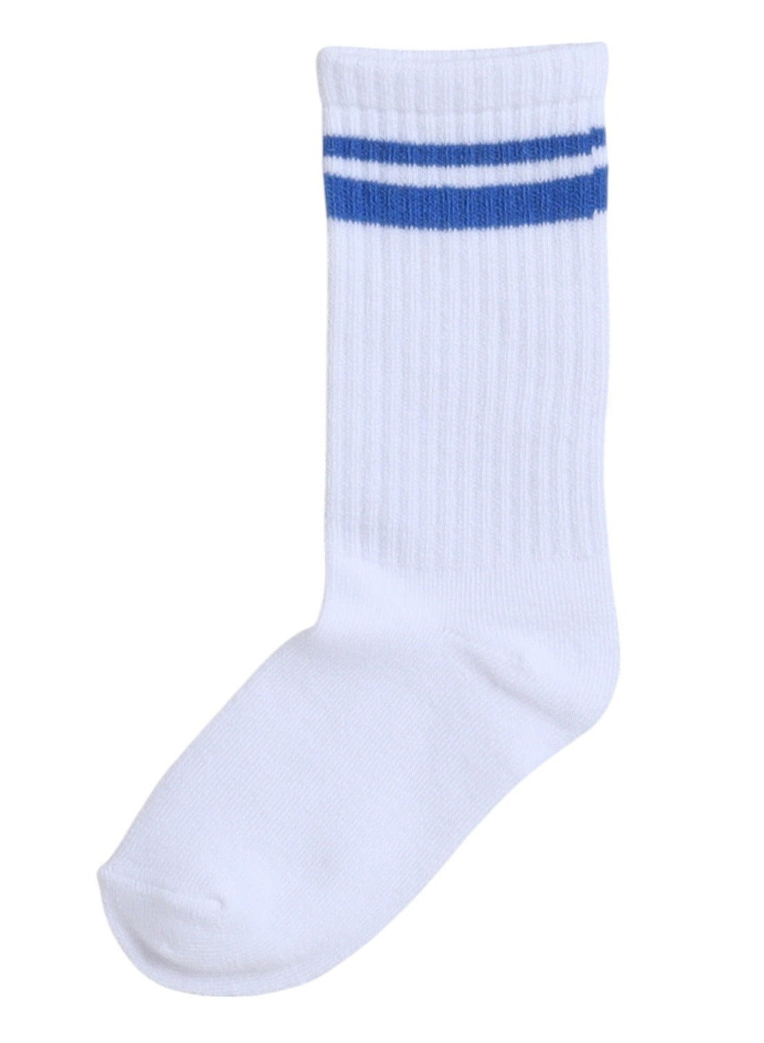 3 Pairs Textured Crew Length Sports Socks